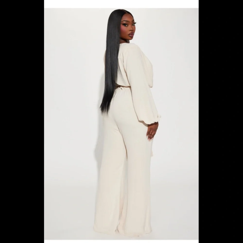 Oatmeal Jumpsuit - Picture 5 of 6